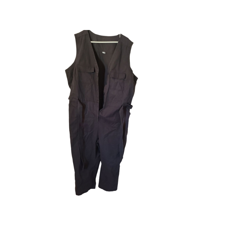 Old Navy Grey Utility Jumpsuit XXL